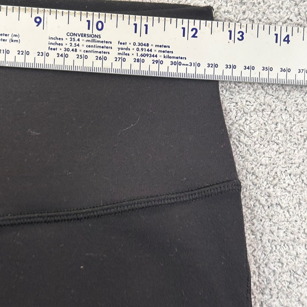 Lululemon Leggings High Times Tech Mesh 4 Black Athleisure Yoga Gym - Picture 6 of 6